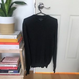 Club Room Cashmere Crew-Neck Sweater, Dark Gray